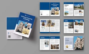 99+ mẫu thiết kế và in catalogue ngành giáo dục đẹp, ấn tượng