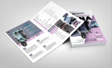 Tổng hợp các mẫu in catalogue xe máy ấn tượng, thiết kế thu hút