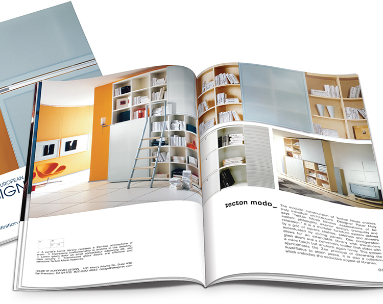 Thiết kế catalogue nội thất văn phòng