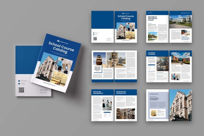 99+ mẫu thiết kế và in catalogue ngành giáo dục đẹp, ấn tượng